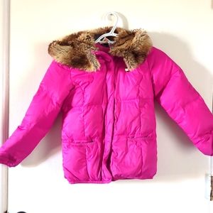 Tommy Hilfiger baby pink solid jacket 8-10 D